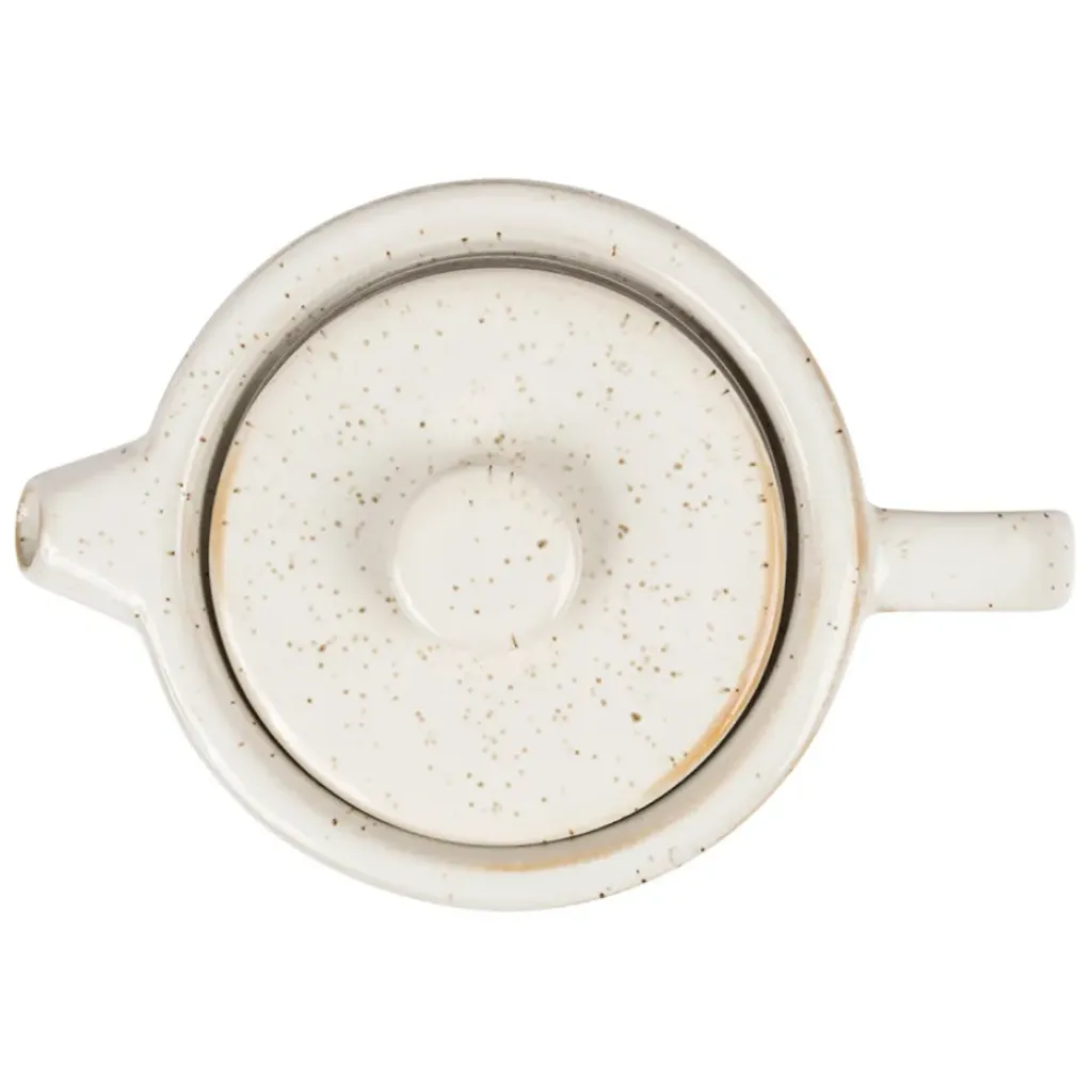 Fabrique de Styles Théière en grès moucheté et bois avec filtre - nordika* Théières Et Cafetières