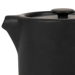 Fabrique de Styles Théière en grès mat et bois avec filtre - nordika* Théières Et Cafetières