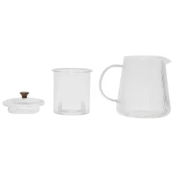 Fabrique de Styles Théière en verre borosilicate 1l - Manarola* Théières Et Cafetières