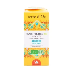 Fabrique de Styles Tisane 15 sachets fruitée bio saveur abricot tilleul et miel* Cafés, Thés Et Infusions