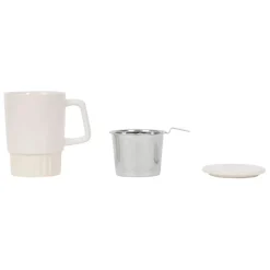 Fabrique de Styles Tisaniere avec filtre en grès 40cl - Cannele* Tasses Et Mugs