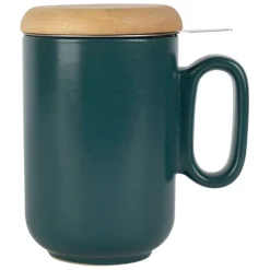 Fabrique de Styles Tisaniere en grès avec filtre émeraude - baltika* Tasses Et Mugs