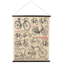 Fabrique de Styles Toile bicyclette et rouge* Tableaux Et Toiles