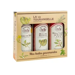 Fabrique de Styles Trio huiles coup de coeur noix, noisette & sésame 250ml x3* Huiles Et Vinaigres