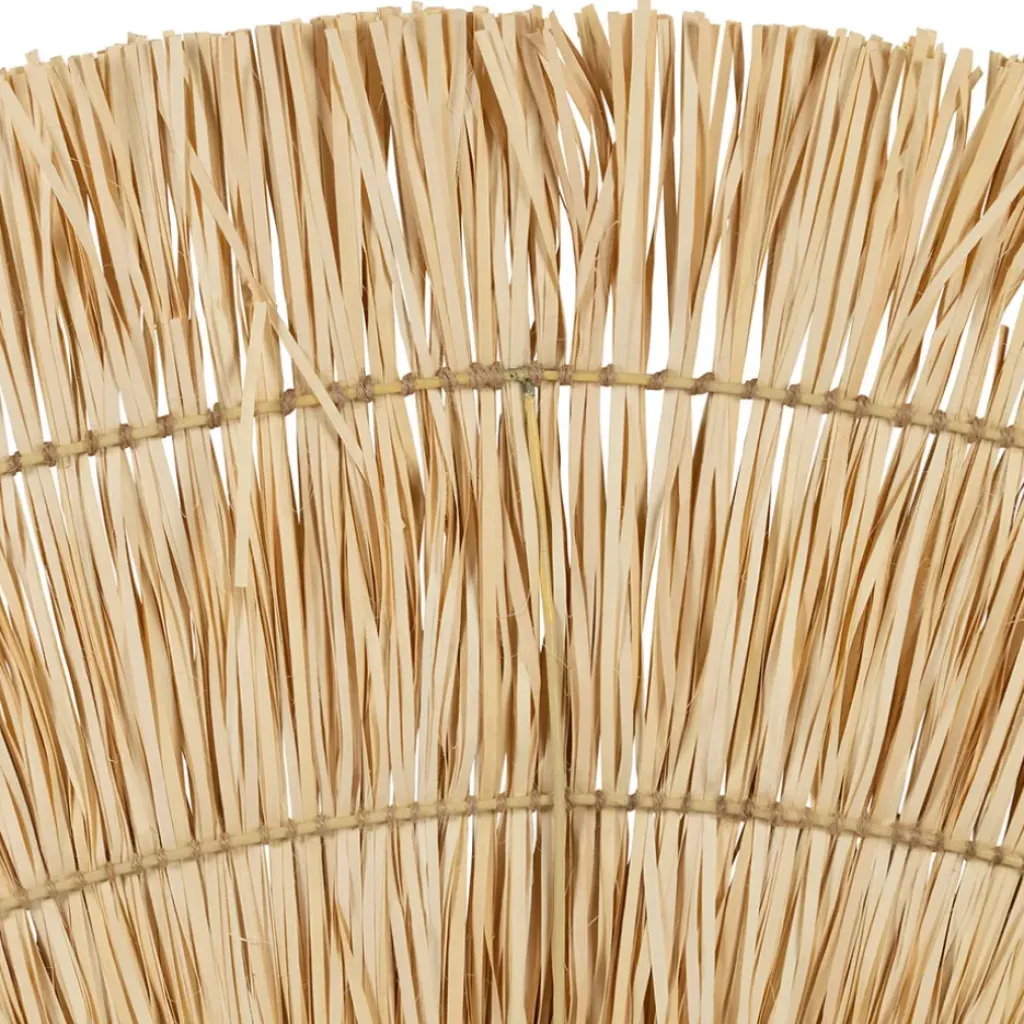 Fabrique de Styles Tête de lit demi-cercle en feuille de palmier 160x80cm - flora gipsy* Déco À Suspendre Et Adhésive