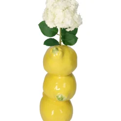 Fabrique de Styles Vase citron 10.5x8.5x19.5cm* Vases Et Soliflores