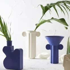 Fabrique de Styles Vase colonne en grès h35cm - Greeka* Vases Et Soliflores