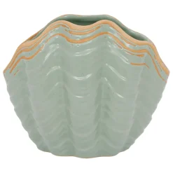 Fabrique de Styles Vase coquillage h15cm en grès* Vases Et Soliflores