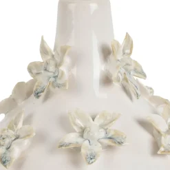 Fabrique de Styles Vase dame jeanne en grès fleurs h25cm - Delicio* Vases Et Soliflores