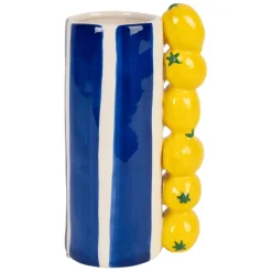 Fabrique de Styles Vase en porcelaine et jaune citron h19cm - Mocoa* Vases Et Soliflores