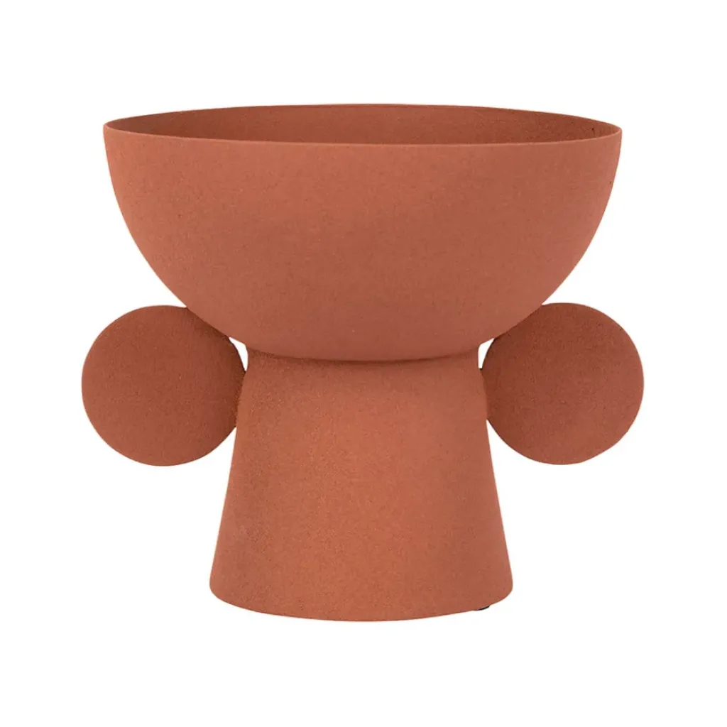 Fabrique de Styles Vase pour fleur séchée en fer - terre brulée* Vases Et Soliflores