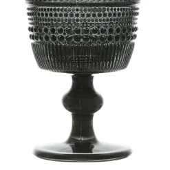 Fabrique de Styles Verre à pied en verre fumé 30cl - strie* Verres À Vin