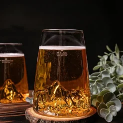 Fabrique de Styles Verre design Mont Blanc - Topographic* Verres À Eau Et Gobelets